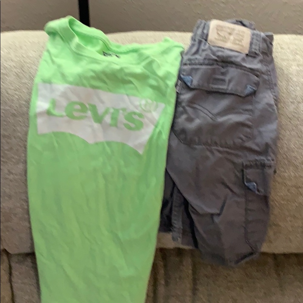 Shirt and shorts